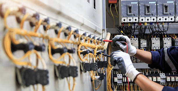 Professional Electrician technician working in South Whitley, IN